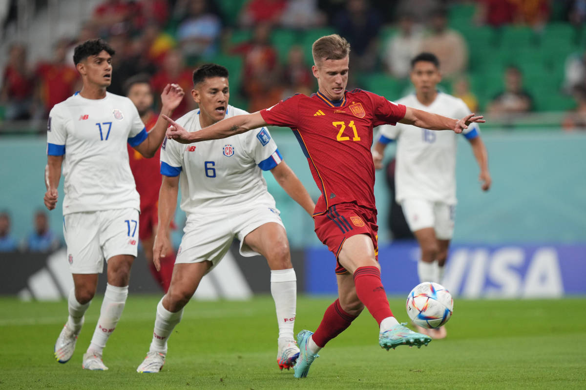Permainan Angka;  Spanyol memukul tim Kosta Rika yang rapuh –
