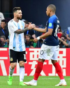 mbappe lionel messi