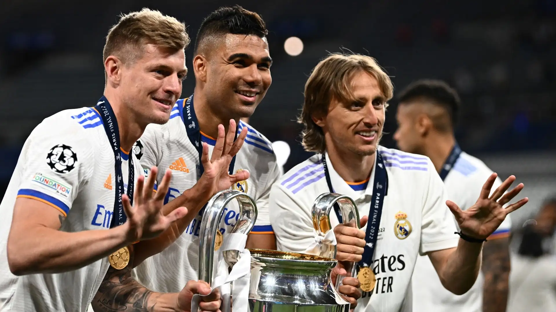 Kroos Modric Casemiro Away Jersey