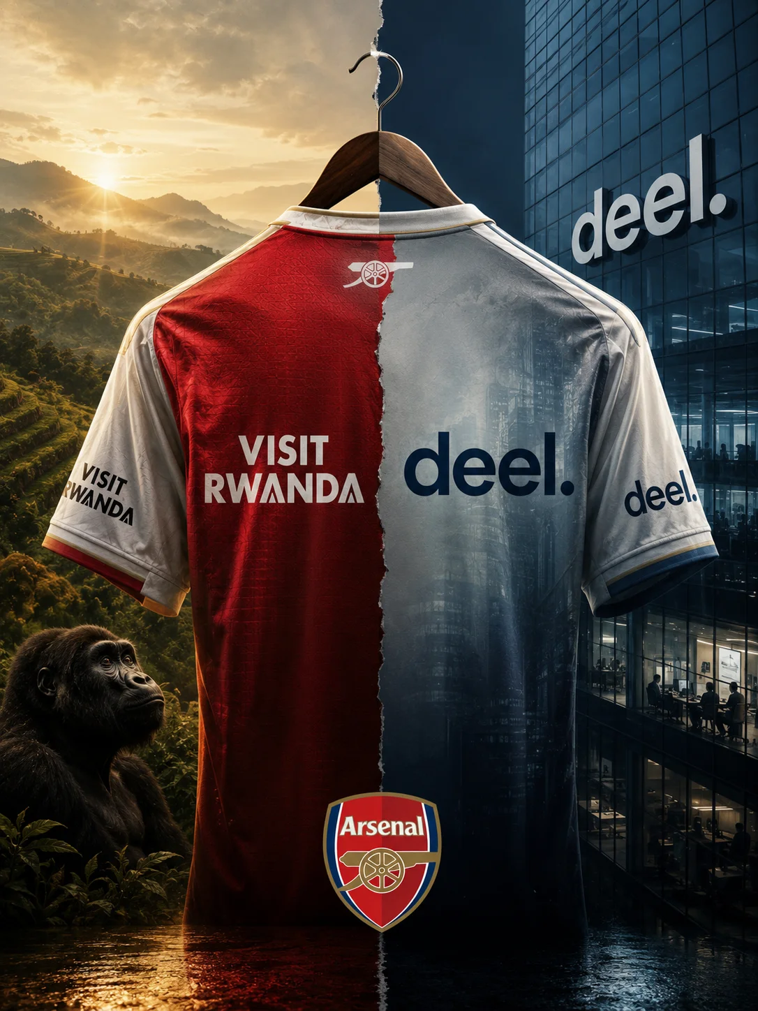 From Visit Rwanda to Deel: The Curious Case of Arsenal's Controversial Shirt Sponsors